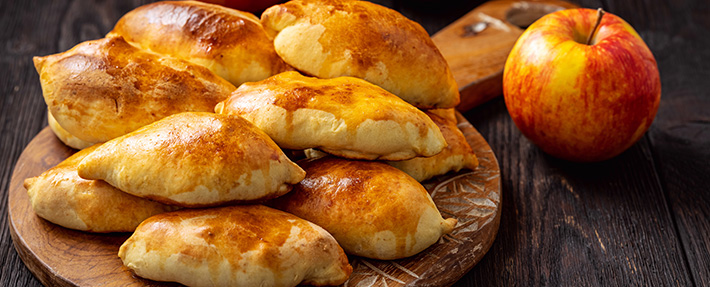 Пирожки с яблоками