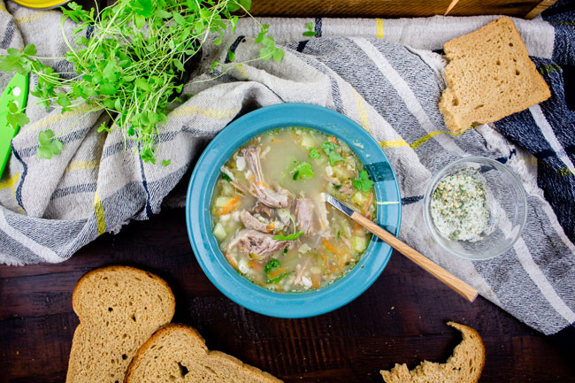 Russische Salzgurkensuppe “Rassolnik” Foto und Video Rezept