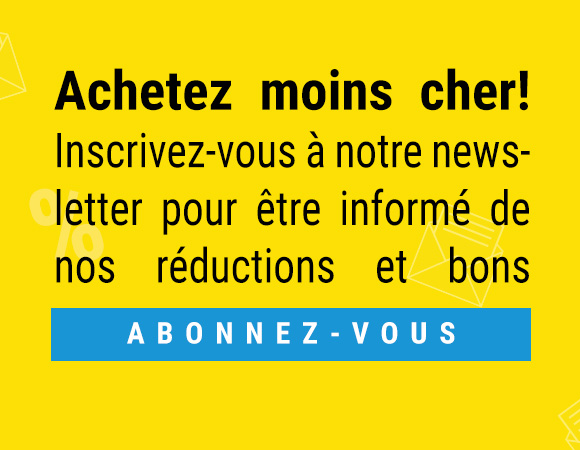 Inscrivez-vous à notre newsletter & sécurisez vos avantages