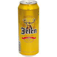 Bière lager blonde "Jelen", 4,6% vol.