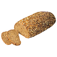 Quark-Mehrkorn-Brot, vorgebacken, tiefgefroren /Back-Shop