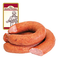 Brühwurst – Ring, mittelgrob, geräuchert, nach Krakauer Rezeptur "Kielbasa wiankowa"