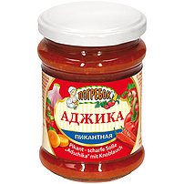 "POGREBOK"-"ADZHIKA" Pikant - scharfe Sauce mit Knoblauch