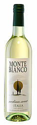 Italienischer Weißwein "Monte Bianco", süss und fruchtig
