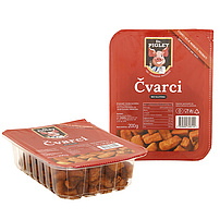 "Cvarci" - Knusprige Schweinegrieben mit Milch und Zwiebeln
