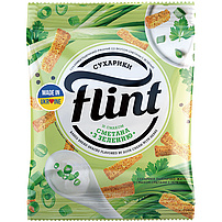 "Flint" - Snack aus Weizenbrot mit Sauerrahm-Kräuter-Geschmack