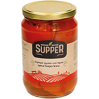 Eingelegter gegrillter roter Paprika "Pikled grilled red paprika"