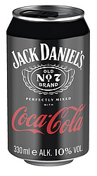 Jack Daniel's & Coca-Cola, 10% vol.