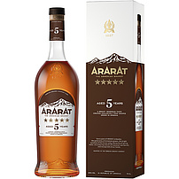 "Ararat" Weinbrand (Brandy) 5 Jahre gereift, 40% vol.