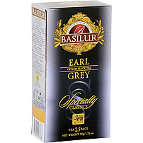 "Basilur Earl Grey" Schwarzer Ceylon Tee, aromatisiert- Bergamotte 25Btl.