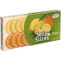 Gelee-Früchte "Jelly slices" mit Orangen- und Zitronengeschmack