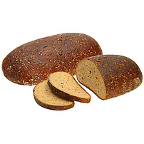 Pain de seigle avec du cumin, cuit, surgelé