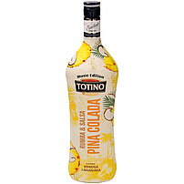 Aromatisiertes alkoholisches Getränk mit Ananas-Kokos-Geschmack "Totino Rumba & Salsa Pina Colada", gegoren aus Apfelsaftkonzentrat.