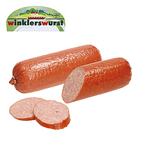 Sommerwurst Siebenbürger Art, nach Art einer Kochsalami, geräuchert