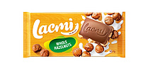 "LACMI" Milchschokolade mit ganzen Haselnüssen (18%)