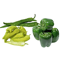 Paprika - Türkische Paprika verschiedene Sorten