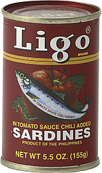 Sardinen in Tomatensauce mit Chili (scharf)