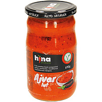 Ajvar, pikant, Gemüsezubereitung, pasteurisiert