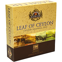 Teemischung "Leaf of Ceylon" aus 4 Sorten Ceylon Schwarzer und Grüner Tee (30x2g, 10x1,5g)