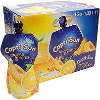 Fruchtsaftgetränk "Capri Sun-Orange, Pfirsich"