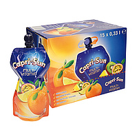 Multivitamin-Mehrfruchtsaftgetränk "Capri Sun" mit 10% Fruchtgehalt