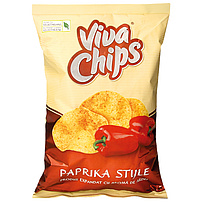 VIVA CHIPS - Kartoffel-Weizensnack mit Paprika-Geschmack