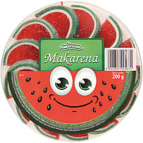 Gezuckerte Gelee-Früchte mit Wassemelonengeschmack "Makarena Wassermelone"