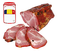 Schweinenacken "Ceafa de porc", gebrüht und geräuchert, nach rumänischer Art
