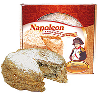 Torte "Napoleon" mit Cremefüllung – gezuckerte Kondensmilchgeschmack
