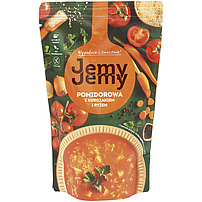 "Pomidorowa" Tomatensuppe mit Reis und Hähnchen. Sterilisiert.