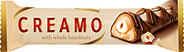 Oplatková tyčinka s oříškovou a smetanovou náplní v čokoládě "CREAMO", 27g