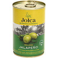 Gefüllte grüne Oliven Jalapeno-Chilischoten