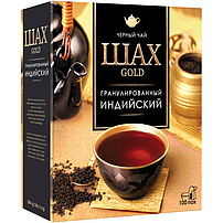 Schwarzer indischer Tee "Shah Gold", granuliert, in Teebeuteln