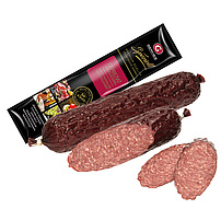 Rinderkochsalami "Servelat Kawkazskij", heißgeräuchert