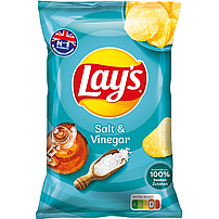 Kartoffelchips "Lays Salt and Vinegar" mit Salz- und Essiggeschmack