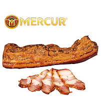 Schweinebauch Mercur "Grudinka chesnochnaja", gepökelt und heißgeräuchert
