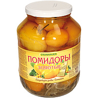 Eingelegte gelbe Tomaten "Pomidory zolotye"