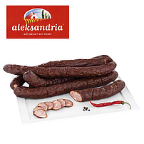 Brühwurst nach polnischem Rezept, mittelgrob, geräuchert "Kielbasa glogowska"