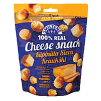 "Kupinata Siera" Käsesnack aus gepufftem Käse, geräuchert