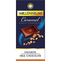 "Millennium Favorite" - Milchschokolade mit Karamellstückchen