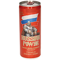 Kofeinsko bezalkoholno piće sa 51% proizvoda sirutke "Russian Power" sa ukusom borovnice
