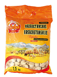 Taštičky "Pelmeni Kazahstanskie" s náplní ze skopového masa