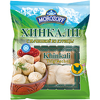 Teigtaschen "Khinkali Morozoff" mit Hühnerfleischfuellung, tiefgefroren