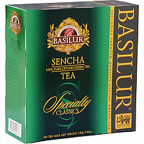 "Basilur Sencha" Grüner Ceylon Tee 100Btl. 