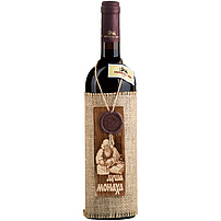 Rotwein "Dusha Monaha" Holz-Souvenir