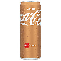Coca-Cola Vanilla - Koffeinhaltiges Erfrischungsgetränk mit Pflanzenextrakten und Vanillegeschmack