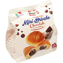 Pâtisseries "Mini brioche chocolate" à la levure fourré à la crème au chocolat