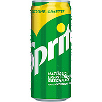 Erfrischungsgetränk "Sprite" mit Zitronen- und Limettengeschmack