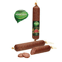 "Agricola - Salam de Sinaia" - Geräucherte und luftgetrocknete Rohwurst aus Schweine- und Rindfleisch, mittelkörnig