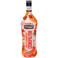 Aromatisiertes alkoholisches Getränk mit Orangen-Moosbeeren-Geschmack "Totino Rock & Cranberry Cosmopolitan", gegoren aus Apfelsaftkonzentrat.